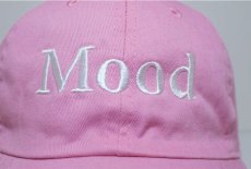 画像3: Mood NYC (ムード エヌワイシー) Logo Dad Hat Light Pink ピンク キャップ (3)