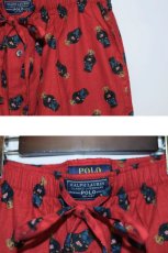 画像3: Polo Ralph Lauren(ポロ ラルフ ローレン) Sleep Pants Polo Bear Red ベアー スリープパンツ (3)