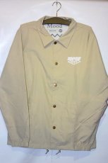 画像2: Mood NYC (ムード エヌワイシー) Speed Coach Jacket Cream コーチジャケット (2)