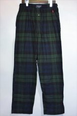 画像1: Polo Ralph Lauren(ポロ ラルフ ローレン) Sleep Pants Black Watch Check Green Navy スリープパンツ (1)
