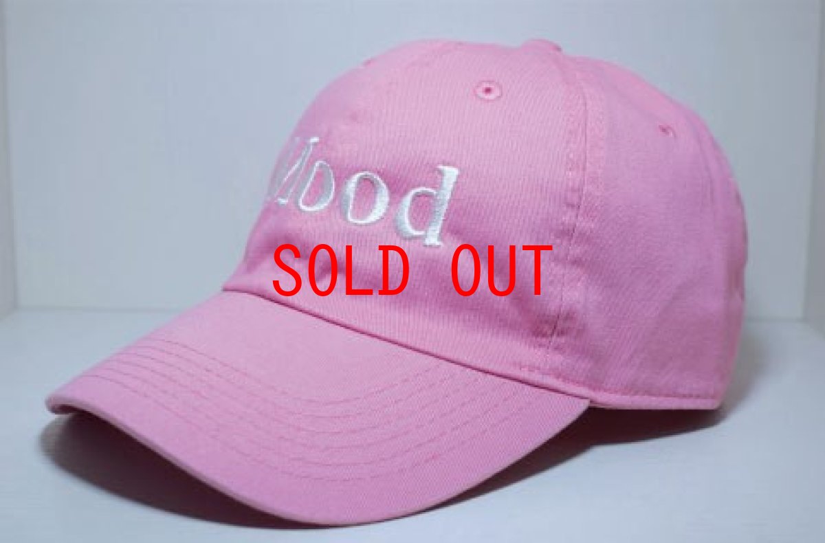 画像2: Mood NYC (ムード エヌワイシー) Logo Dad Hat Light Pink ピンク キャップ (2)