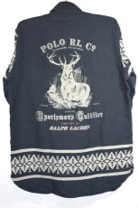 画像1: Polo Ralph Lauren(ポロ ラルフ ローレン) Polo Sportsman L/S Shirts Black 長袖 シャツ (1)