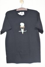 画像2: Nothin' Special(ナッシン スペシャル) Ice Cream S/S Tee Cream Black アイスクリーム ロゴ 半袖 Tシャツ クリーム  (2)