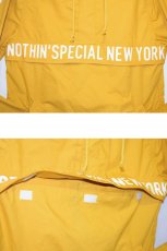 画像3: Nothin' Special(ナッシン スペシャル) NSNY Anorak Parka Mastard Logo アノラック パーカー Jacket Nylon ナイロン ジャケット (3)