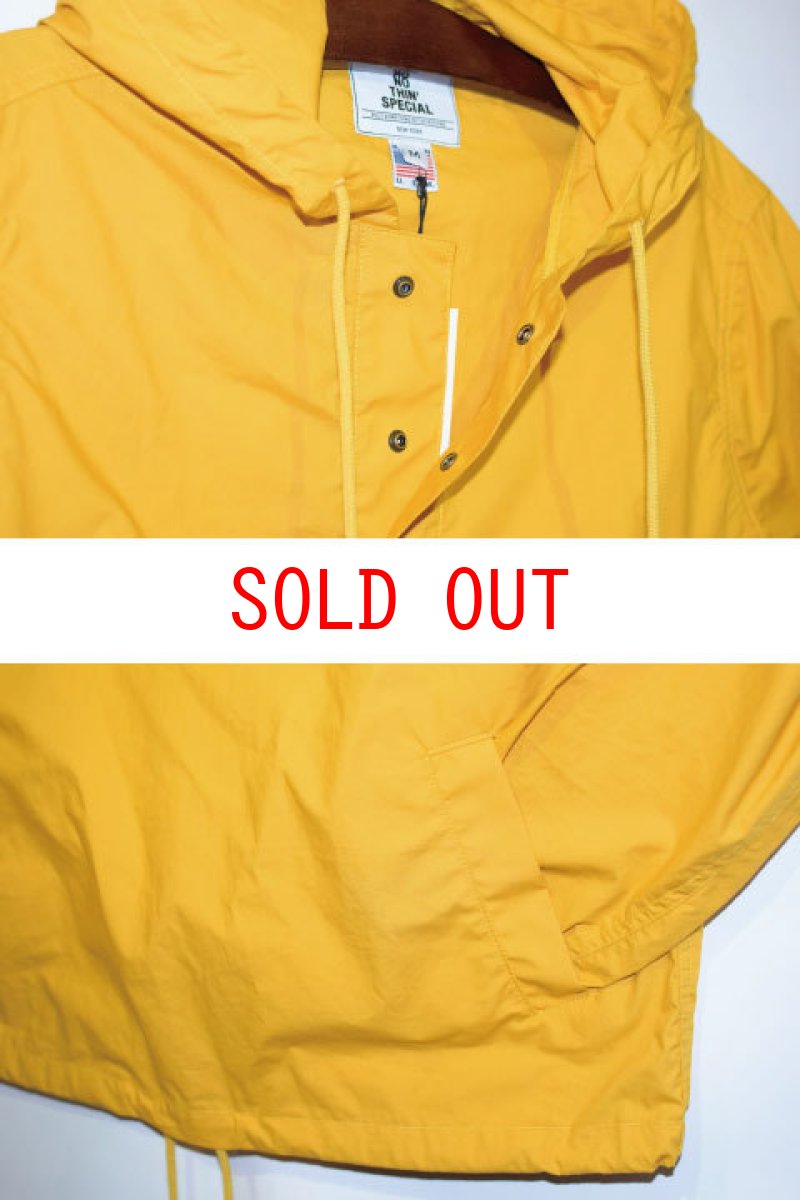 画像4: Nothin' Special(ナッシン スペシャル) NSNY Anorak Parka Mastard Logo アノラック パーカー Jacket Nylon ナイロン ジャケット (4)
