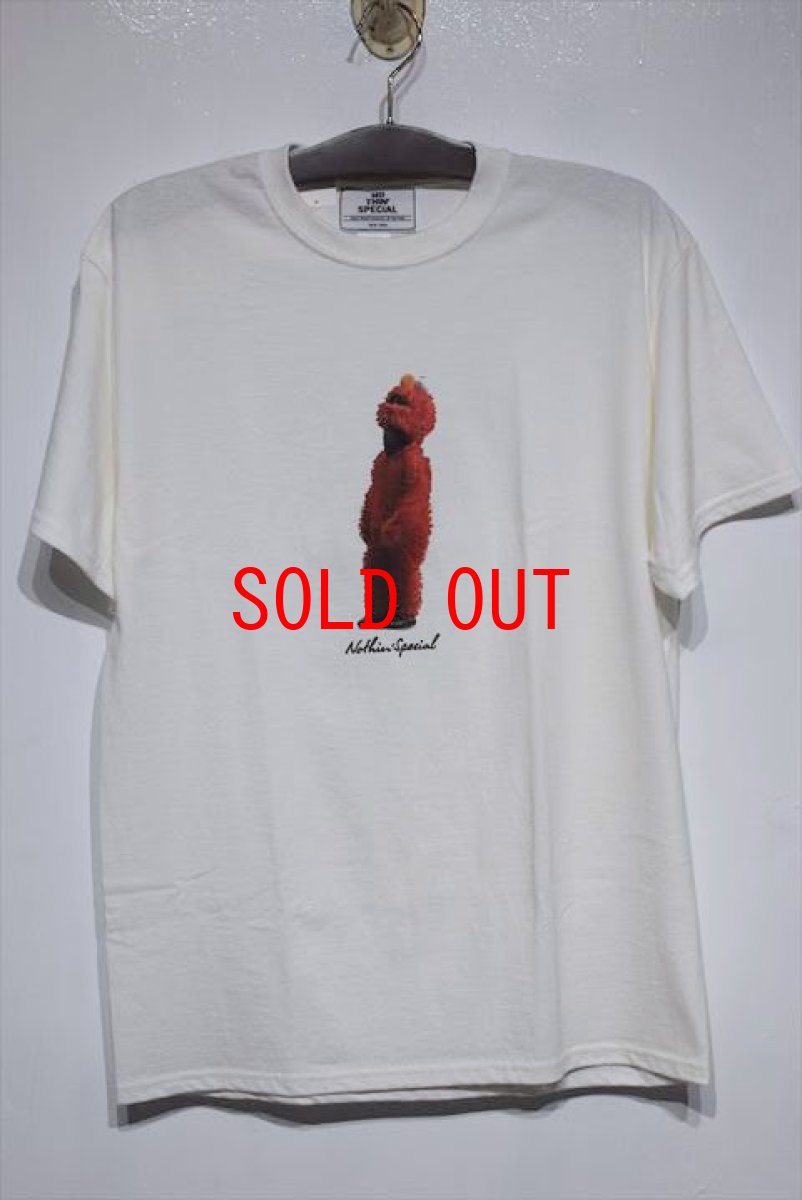 画像2: Nothin' Special(ナッシン スペシャル) TSQ Dreams S/S Tee White elmo sesami street グラフィック 半袖 Tシャツ セサミストリート エルモ (2)
