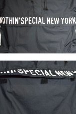画像3: Nothin' Special(ナッシン スペシャル) NSNY Anorak Parka Black Logo アノラック パーカー Jacket Nylon ナイロン ジャケット (3)