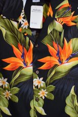 画像3: Pacific legend Aloha Shirts Flower Allover Black パシフィック レジェンド アロハ シャツ フラワー 花 柄 (3)