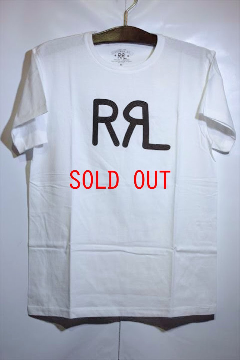 画像1: RRL(ダブルアール)Limited Edition Classic Logo Short Sleeve Tee White ホワイト Newyork NY Basic Tシャツ クラシック ベーシック ロゴ アメリカン カジュアル アメカジ ネイティブ ミニマル デザイン アメリカ製  (1)