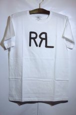 画像1: RRL(ダブルアール)Limited Edition Classic Logo Short Sleeve Tee White ホワイト Newyork NY Basic Tシャツ クラシック ベーシック ロゴ アメリカン カジュアル アメカジ ネイティブ ミニマル デザイン アメリカ製  (1)