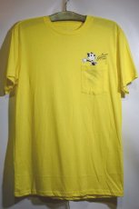 画像2: Doom Sayers(ドゥームセイヤーズ) S/S Felix Pocket Tee Yellow Felix The Cat 半袖 ショートスリーブ ポケット Tシャツ イエロー フィリックス キャット ネコ (2)