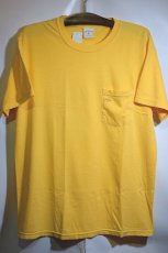 画像2: Noah(ノア)S/S Pocket Tee Yellow 半袖 ポケット Tシャツ イエロー ポケT ワンポイント ロゴ  (2)