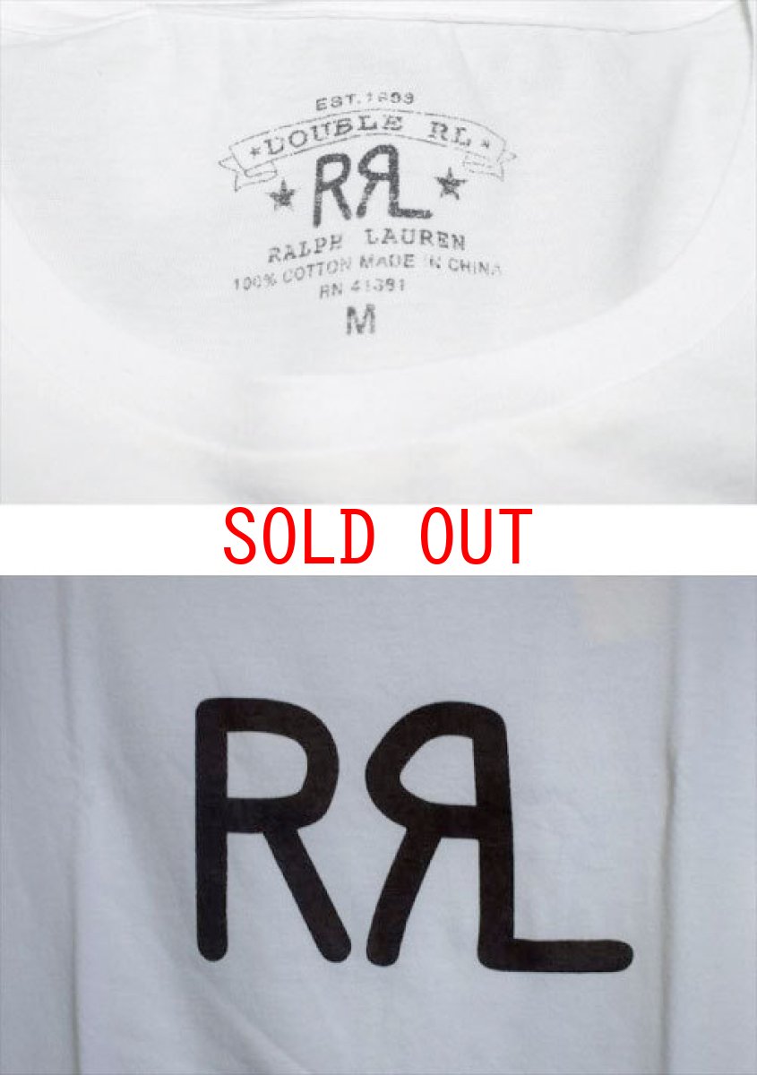 画像3: RRL(ダブルアール)Limited Edition Classic Logo Short Sleeve Tee White ホワイト Newyork NY Basic Tシャツ クラシック ベーシック ロゴ アメリカン カジュアル アメカジ ネイティブ ミニマル デザイン アメリカ製  (3)