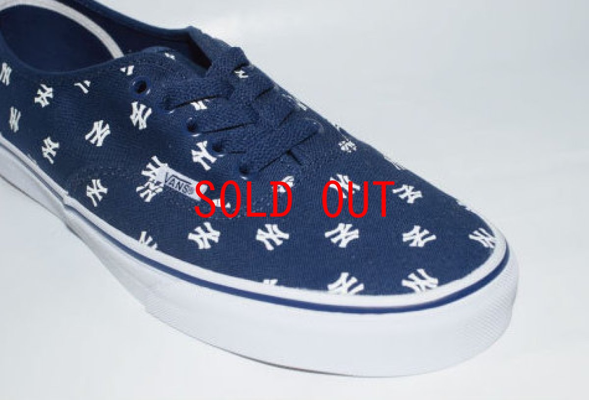 画像2: Vans バンズ Authentic MLB NewYork Yankees オーセンティック ニューヨーク ヤンキース (2)