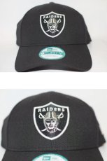 画像1: 9Forty Cap Oakland Raiders NFL チームカラー Black オークランド レイダース (1)