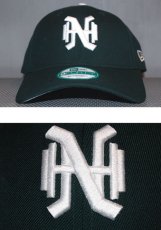 画像1: 9Forty 南海ホークス 日本プロ野球 旧ロゴ Logo Green Olive White グリーン ホワイト Softbank Hawks ソフトバンク ホークス Official (1)