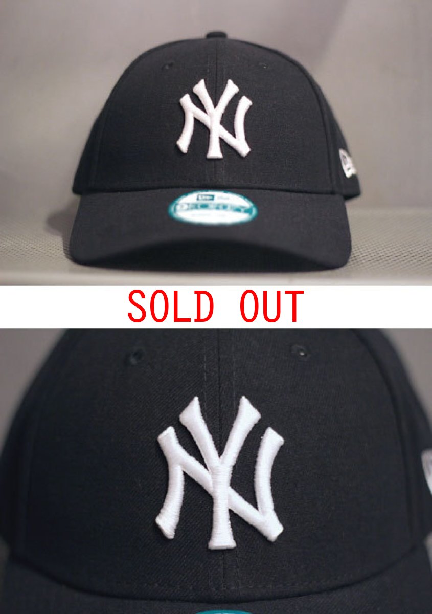 画像1: 9Forty Cap Logo MLB NY NewYork Yankees Navy ネイビー ニューヨーク ヤンキース ロゴ ピンチヒッター ゲーム  Team Official (1)