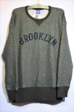 画像1: J.Crew (ジェイクルー)Ebbets Field US Brooklyn Eagles Sweat Shirts Black スウェット Negro League 二グロ リーグ (1)