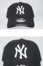 画像1: 9Forty Cap Logo MLB NY NewYork Yankees Black ブラック ニューヨーク ヤンキース ロゴ ピンチヒッター ゲーム  Team Official (1)