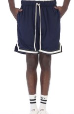 画像1: EPTM. (エピトミ) Basketball Shorts Navy バスケットボール ショーツ ネイビー Mesh モード ストリート スポーツ メッシュ LA US (1)