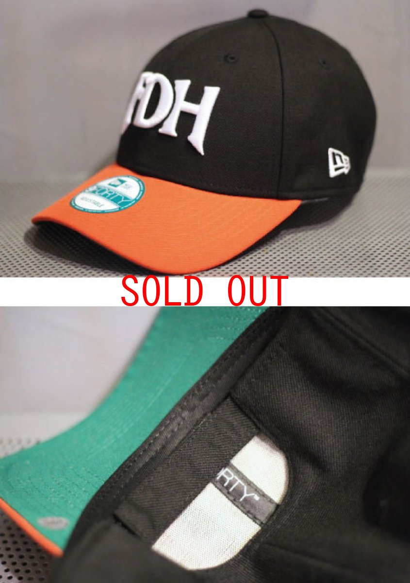 画像2: 9Forty ダイエー ホークス 2Tone 日本プロ野球 旧ロゴ Logo Black Orange FDH Softbank Hawks ソフトバンク ホークス Official  (2)