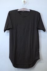 画像1: EPTM. (エピトミ) S/S Original Long Tee Black Cotton オリジナル ロング Tシャツ ブラック 黒  無地 ロング丈 big tee (1)