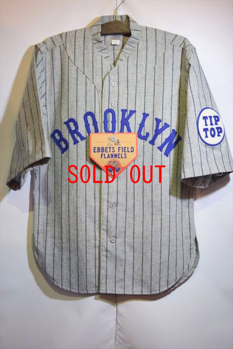 画像1: Ebbets Field (エベッツ フィールド) Brooklyn Tip Tops Baseball Shirts (1)