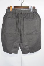 画像2: EPTM. (エピトミ) Vintage Pigment Dyed Shorts Charcoal ビンテージ ショーツ チャコール (2)
