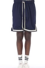 画像2: EPTM. (エピトミ) Basketball Shorts Navy バスケットボール ショーツ ネイビー Mesh モード ストリート スポーツ メッシュ LA US (2)