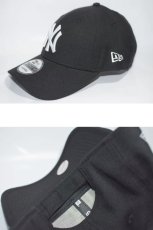 画像2: 9Forty Cap Logo MLB NY NewYork Yankees Black ブラック ニューヨーク ヤンキース ロゴ ピンチヒッター ゲーム  Team Official (2)