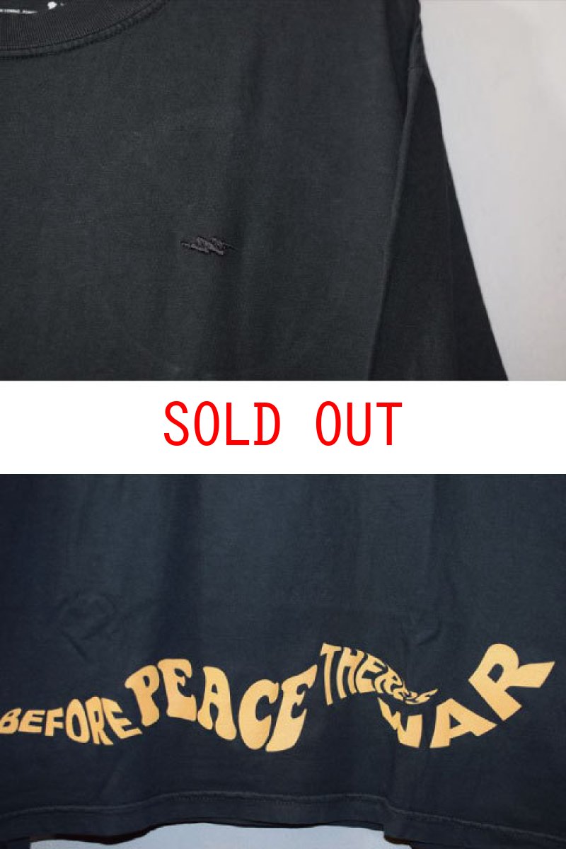 画像4: Rare Panther(レア パンサー) L/S Before Peace There's War Tee Black  (4)