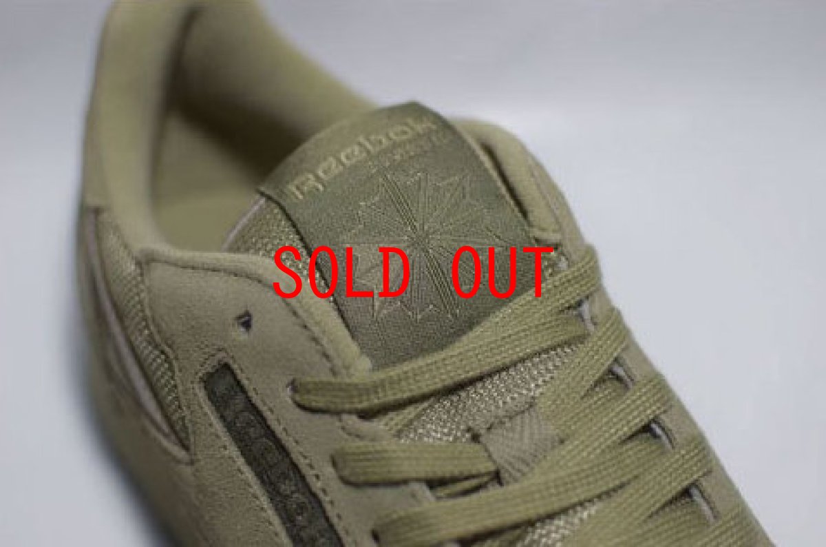 画像4: Reebok リーボック Classic Leather クラシックレザーSM Khaki Hunter Green クラシックレザー カーキ ハンターグリーン (4)