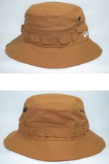 画像1: Adventure Hat TAN アドベンチャー サファリ ハット ダックコットン タン Logo (1)