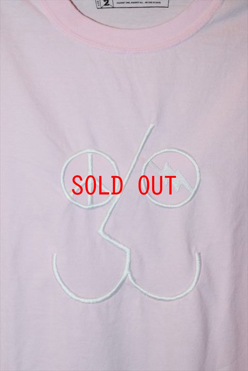 画像2: Rare Panther(レア パンサー) rare panther Rand Face Tee Neon pink (2)