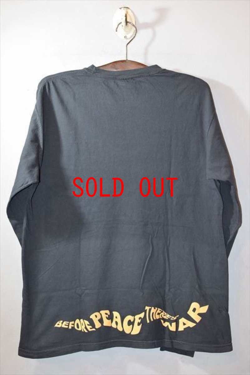 画像3: Rare Panther(レア パンサー) L/S Before Peace There's War Tee Black  (3)