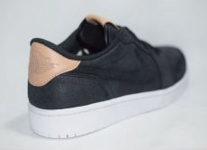 画像3: Nike Air　Jordan 1 Retro Low Black Premium ナイキ エアジョーダン ロー スエード バケッタタン プレミアム  (3)