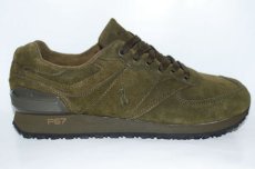 画像1: Polo Sport(ポロスポーツ) Slaton Pony Shoes Olive (1)