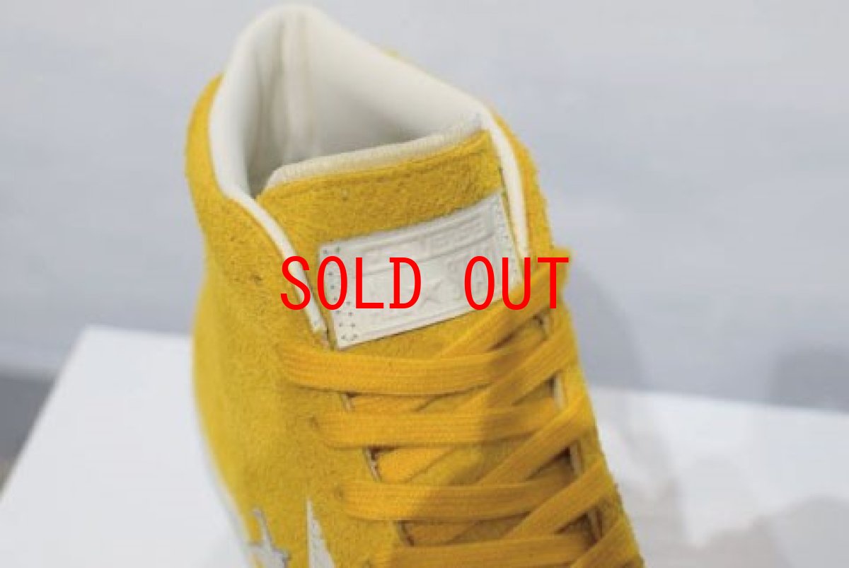 画像3: Converse(コンバース) Cons Pro Leather 76 Mid Yellow コンバース コンズ プロレザー オレンジ イエロー チャックテイラー (3)