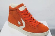 画像3: Converse(コンバース) Cons Pro Leather 76 Mid Orange コンバース コンズ プロレザー オレンジ レッド (3)