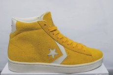 画像1: Converse(コンバース) Cons Pro Leather 76 Mid Yellow コンバース コンズ プロレザー オレンジ イエロー チャックテイラー (1)