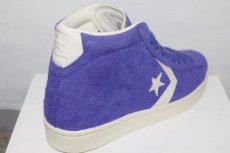 画像4: Converse Cons Pro Leather 76 Mid Purple コンバース コンズ プロレザー パープル (4)