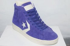 画像2: Converse Cons Pro Leather 76 Mid Purple コンバース コンズ プロレザー パープル (2)