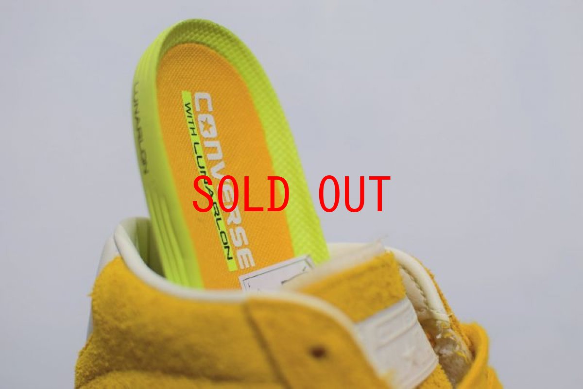 画像5: Converse(コンバース) Cons Pro Leather 76 Mid Yellow コンバース コンズ プロレザー オレンジ イエロー チャックテイラー (5)