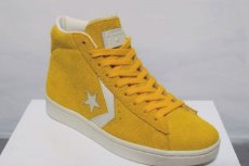 画像2: Converse(コンバース) Cons Pro Leather 76 Mid Yellow コンバース コンズ プロレザー オレンジ イエロー チャックテイラー (2)