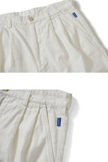 画像2: Lafayette(ラファイエット) Classic Chino Tack Shorts White クラシック チノ タック ショーツ  (2)