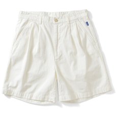 画像1: Lafayette(ラファイエット) Classic Chino Tack Shorts White クラシック チノ タック ショーツ  (1)