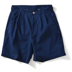 画像1: Lafayette(ラファイエット) Classic Chino Tack Shorts Navy クラシック チノ タック ショーツ  (1)