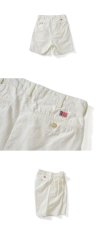 画像4: Lafayette(ラファイエット) Classic Chino Tack Shorts White クラシック チノ タック ショーツ  (4)