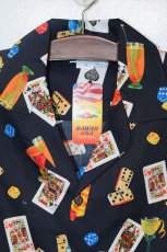 画像1: Pacific legend(パシフィック  レジェンド) Aloha Tramp Allover Shirts Allover Black レジェンド アロハシャツ ブラック (1)