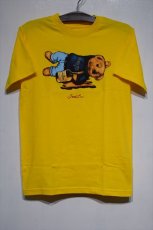 画像2: Deadline (デッドライン) Henny Bear S/S Tee Yellow へニー ベアー Tシャツ (2)
